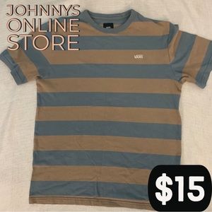 Vans Shirt (Blue & Cream color)